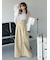 レイヤードデザインパンツ