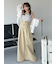 レイヤードデザインパンツ