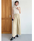 レイヤードデザインパンツ