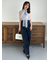 Sustainableハイウエストワイドパンツ