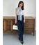 Sustainableハイウエストワイドパンツ