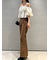 【STYLEUPPANTS】ハイウエストフレア