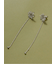 【FLOWER COLLECTION】マーガレットピアス