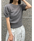 シアーモヘヤパフスリニットプルオーバー
