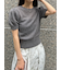 シアーモヘヤパフスリニットプルオーバー