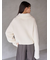 ウールハーフジップニットプルオーバー