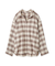 オーバーサイズネルシャツ