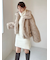 ファーショートコート