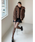 ファーショートコート