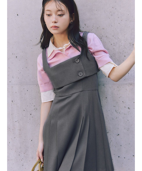 プリーツミニジャンスカ｜スナイデルの通販｜&mall（アンドモール