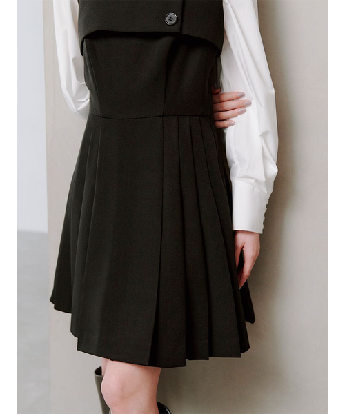 プリーツミニジャンスカ｜スナイデルの通販｜&mall（アンドモール