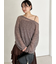【WEB限定カラーあり】シアーモヘヤルーズプルオーバー