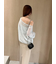 【WEB限定カラーあり】シアーモヘヤルーズプルオーバー