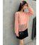 【WEB限定カラーあり】シアーモヘヤルーズプルオーバー