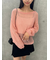 【WEB限定カラーあり】シアーモヘヤルーズプルオーバー