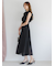 Sustainableシアープリーツウエストワンピース