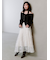 ファブリックイレヘムフレアスカート