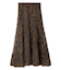 ファブリックイレヘムフレアスカート