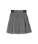 ウエストリブプリーツミニスカート