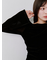 フロッキーベロアドレープドレス