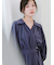 バリエカシュクールシャツワンピース