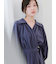 バリエカシュクールシャツワンピース