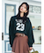 【NUTMEG】コラボクロップドTシャツ