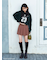 【NUTMEG】コラボクロップドTシャツ