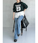 【NUTMEG】コラボクロップドTシャツ