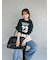 【NUTMEG】コラボクロップドTシャツ