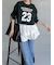 【NUTMEG】コラボクロップドTシャツ