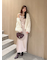 ドレープナローキャミワンピース