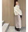 ドレープナローキャミワンピース