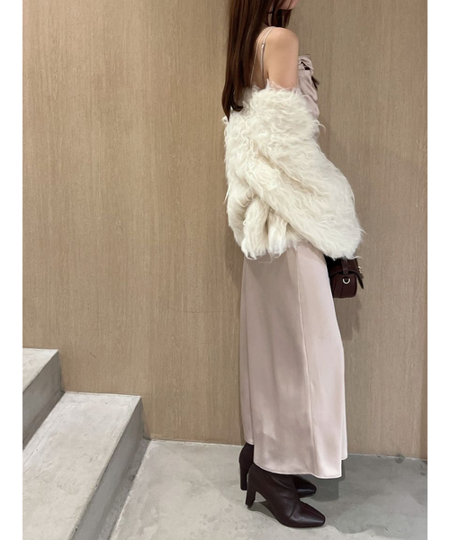 ドレープナローキャミワンピース｜スナイデルの通販｜&mall（アンド