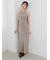 カシュクールニットセットホルターワンピース