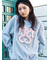 【WEB限定/ボアコレクション】ロゴモチーフスウェット