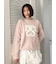 【WEB限定/ボアコレクション】ロゴモチーフスウェット