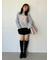 【WEB限定/ボアコレクション】ロゴモチーフスウェット