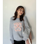 【WEB限定/ボアコレクション】ロゴモチーフスウェット