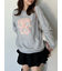 【WEB限定/ボアコレクション】ロゴモチーフスウェット