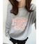 【WEB限定/ボアコレクション】ロゴモチーフスウェット