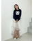 【WEB限定/ボアコレクション】ロゴモチーフスウェット