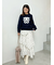 【WEB限定/ボアコレクション】ロゴモチーフスウェット