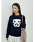 【WEB限定/ボアコレクション】ロゴモチーフスウェット