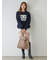 【WEB限定/ボアコレクション】ロゴモチーフスウェット