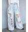 ダメージデニムパンツ