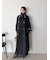 ウールカシミヤスタンドカラーコート