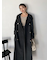 ウールカシミヤスタンドカラーコート