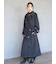 ウールカシミヤスタンドカラーコート