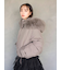 【WEB限定カラーあり】西川フードファーショートダウン